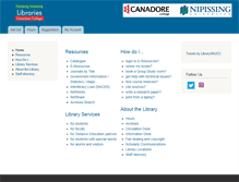 Tablet Screenshot of eclibrary.ca